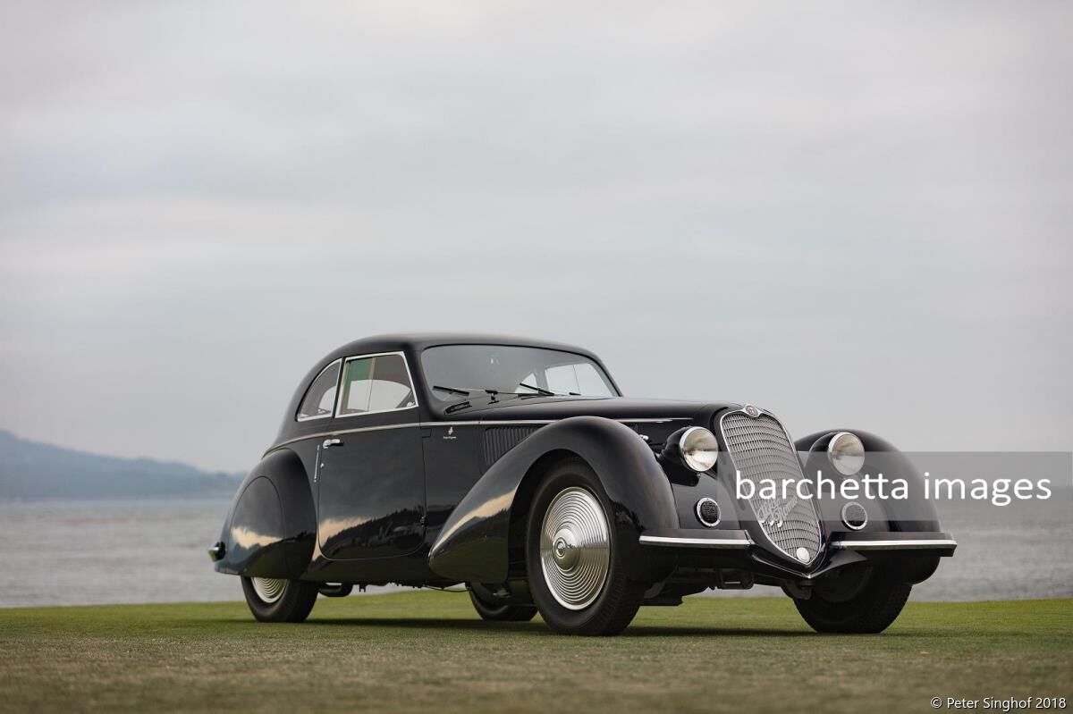 Best of Show winning Alfa Romeo 8C 2900 B Touring Berlinetta s/n 412020 - David&Ginny Sydorick