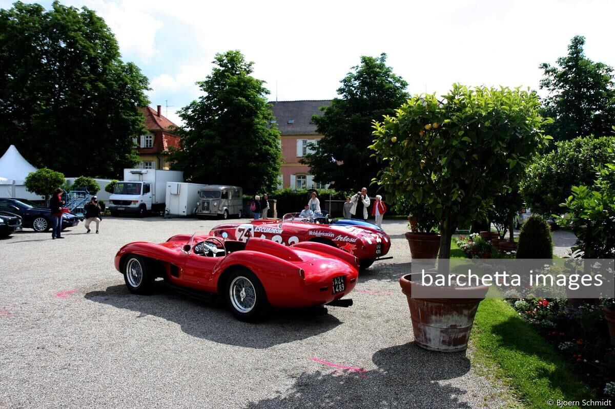 Ferrari 212 Export Touring barchetta, 375 MM PF Spyder & 250 Testa Rossa