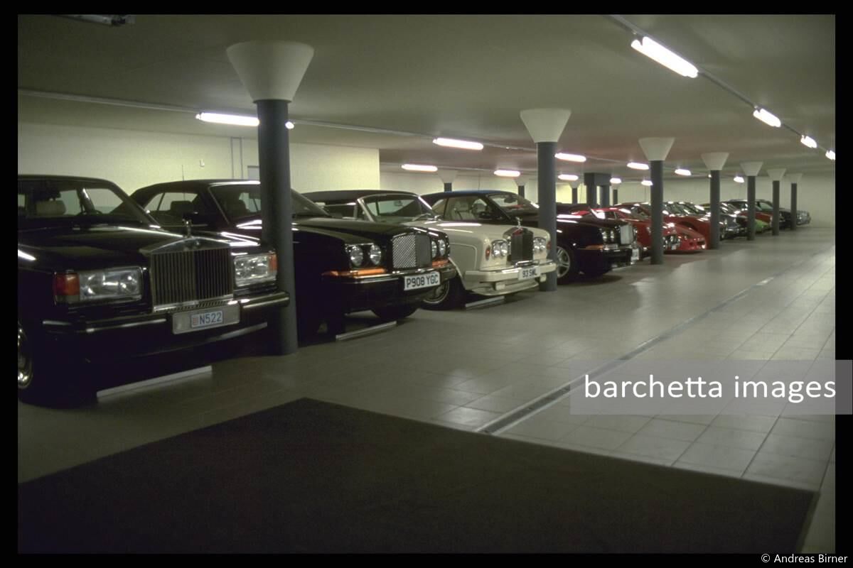 "British section" of Pichler's underground car park