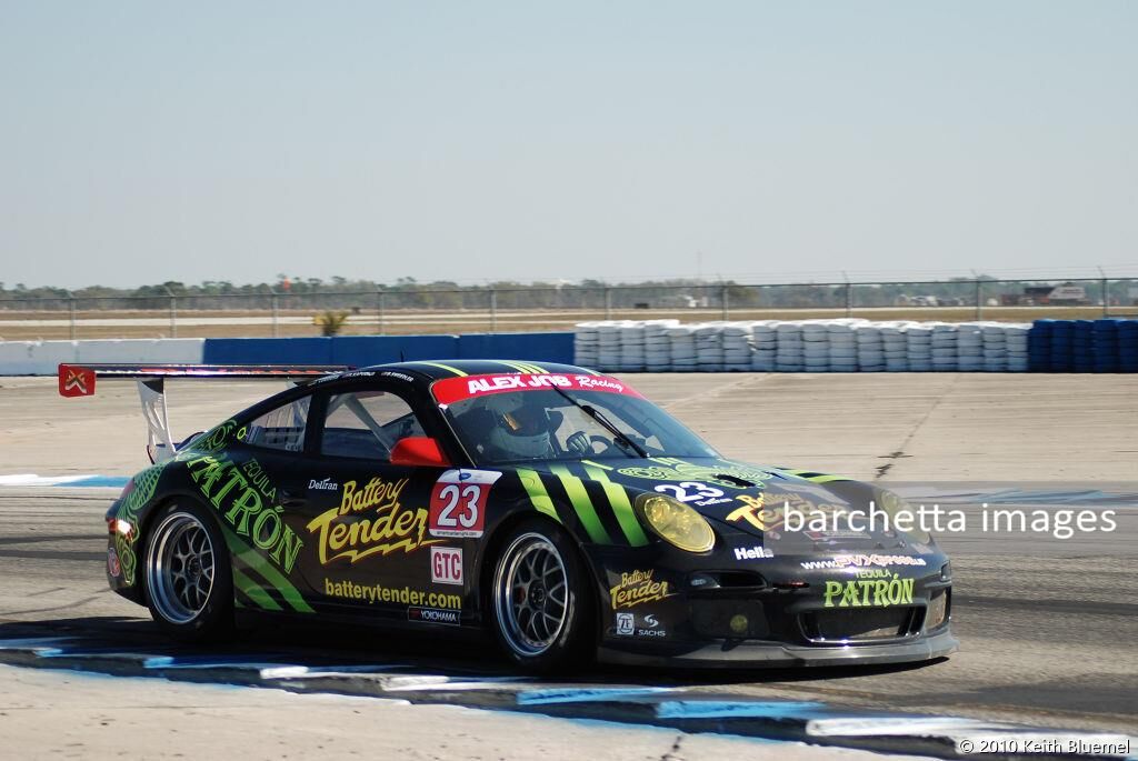 23 GTC Porsche 911 GT3 Cup Sweedler/Kapudija/Lueders;12h Sebring 2010