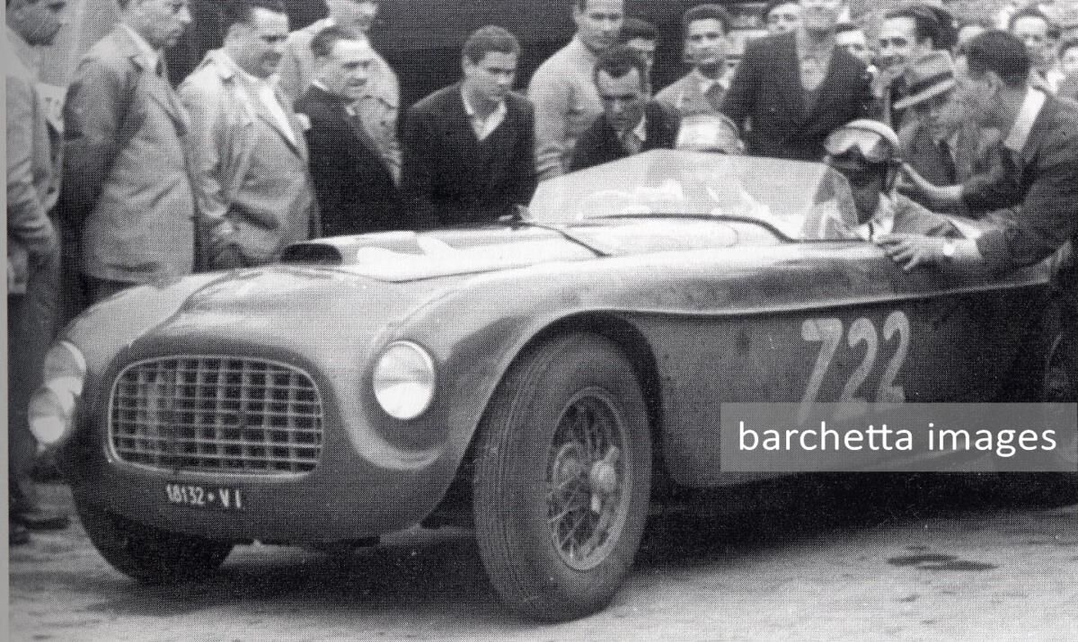 50/apr/23 - 9th OA 6th S+2.0 - Mille Miglia - Vittorio Marzotto / Paolo Fontana - #722