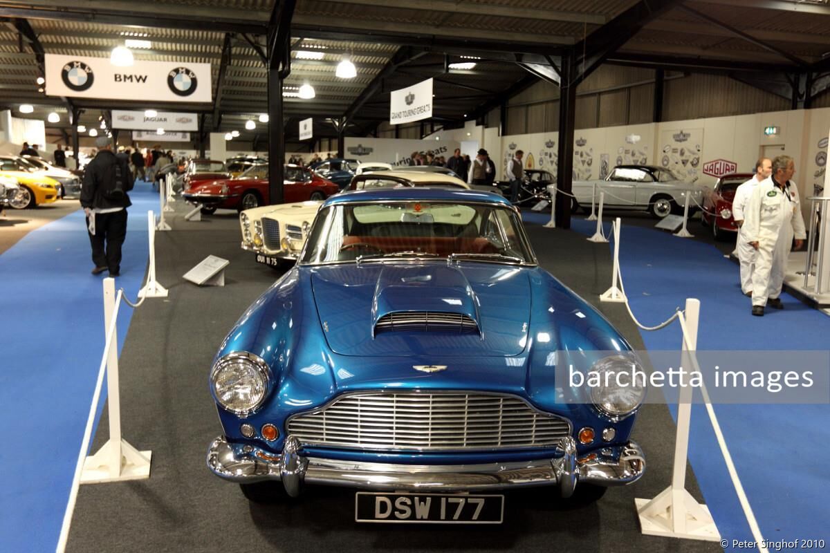 Aston Martin DB4 s/n DB4/235/R at the Earls Court Motorshow