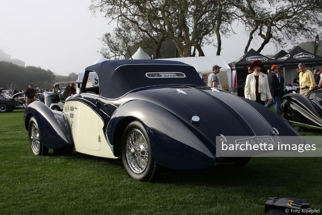 ECCF 1939 Bugatti T57C Aravis Merle & Peter Mullin