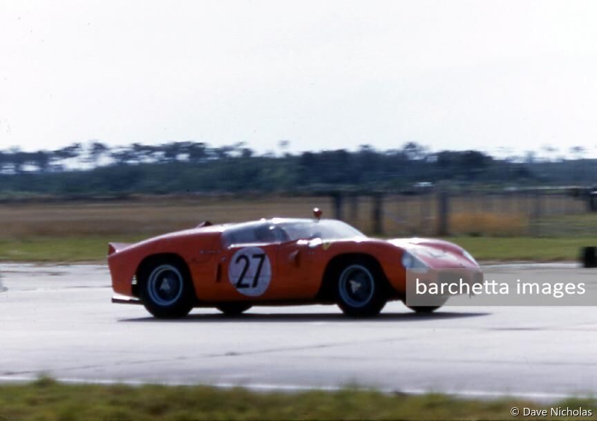 61/mar/25 - dnf steering S2.5 - 12h Sebring - Richie Ginther / Wolfgang von Trips - #27