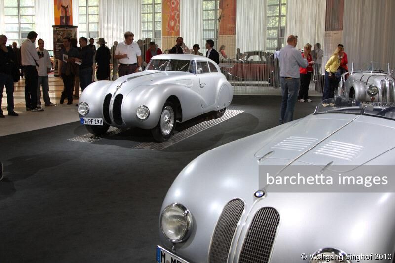 BMW 328MM 70th anniversary display