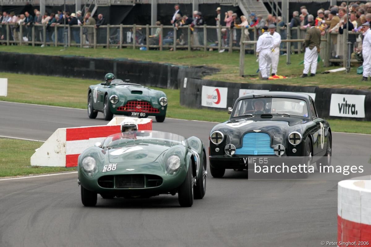 03 Aston Martin DB2 s/n LML/50/9 Oliver Leyba;04 Aston Martin DB3 s/n DB3/2 Wolfgang Friedrichs;07 Aston Martin DB3Ss/n DB3S/11 Martin McGlone