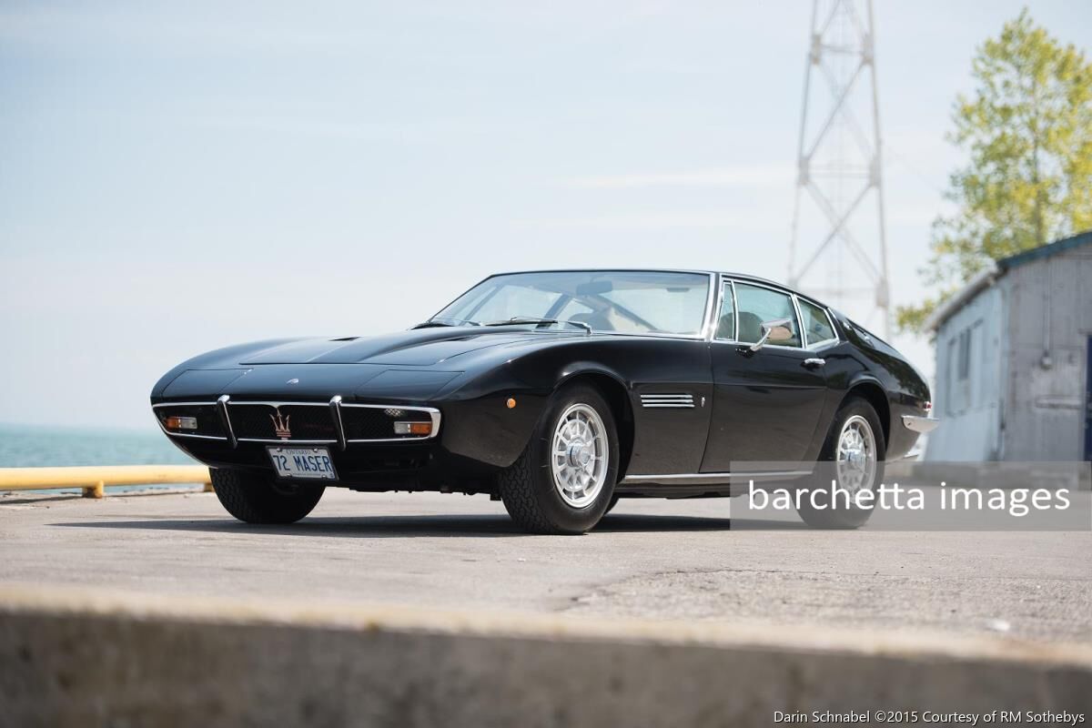 Lot 222 - 1972 Maserati Ghibli SS 4.9 Coupe s/n AM115/49 2492 Est. $275,000 - $350,000 - Sold $341,000 