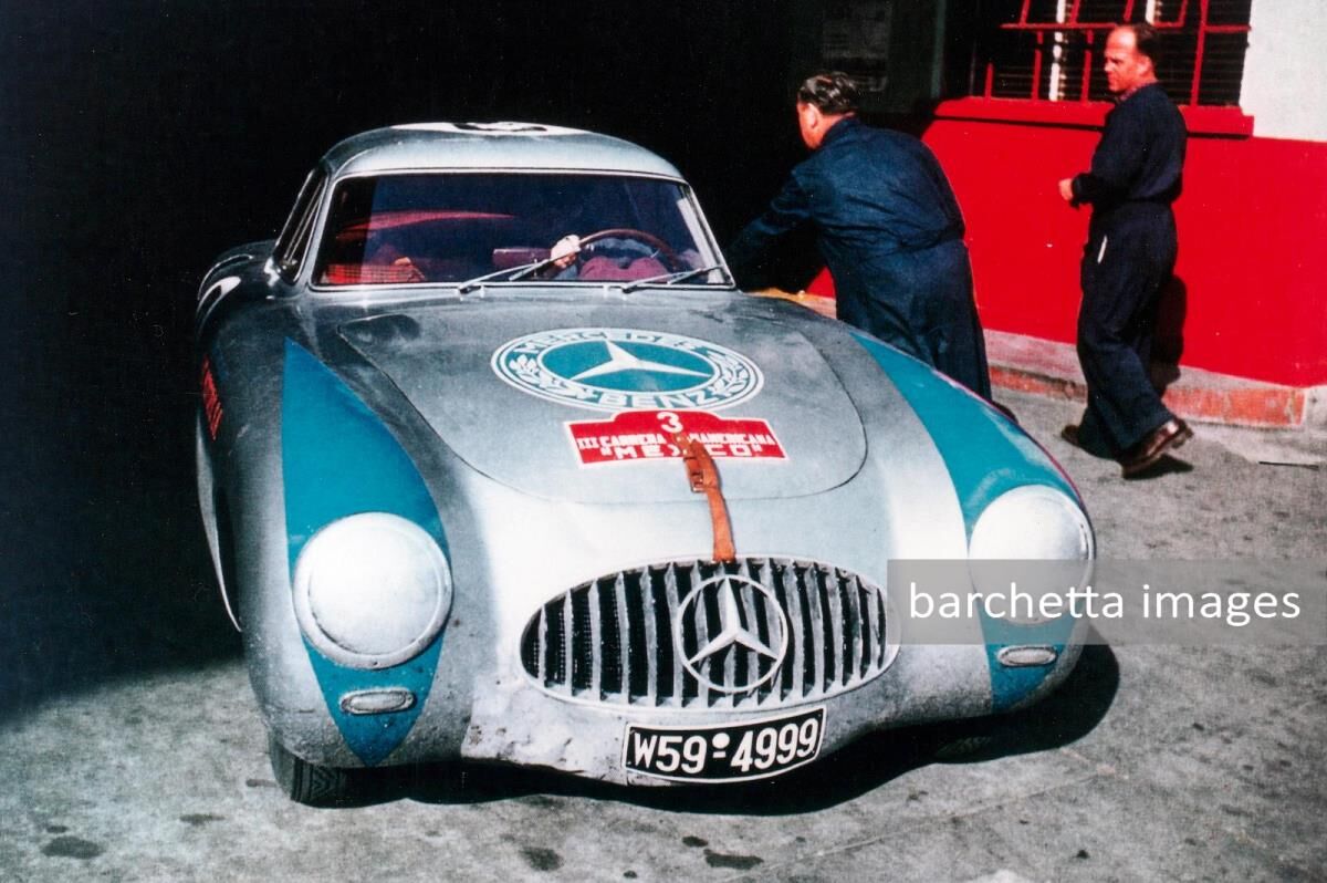 1952/11/19-23 - 2nd OA 2nd S - III Carrera Panamericana - Hermann Lang / Erwin Grupp - #3 