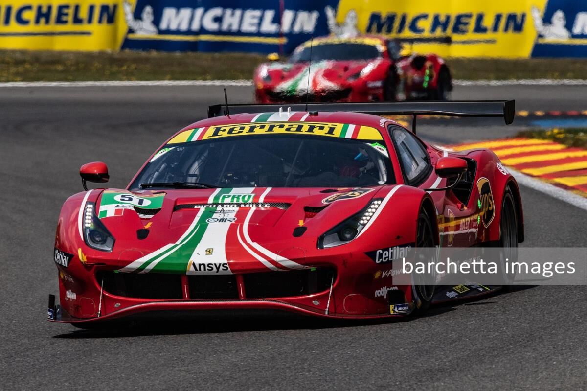 2021/may/01 - 16th OA 2nd LMGTE Pro - FIA WEC 6h Spa - A. Pier Guidi / J. Calado - #51