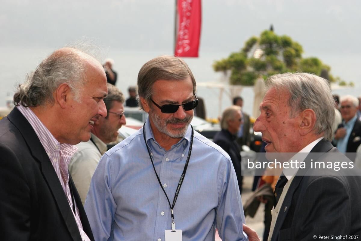 Ambiente, Umberto Camellini, Jon Shirley and Sergio Scaglietti