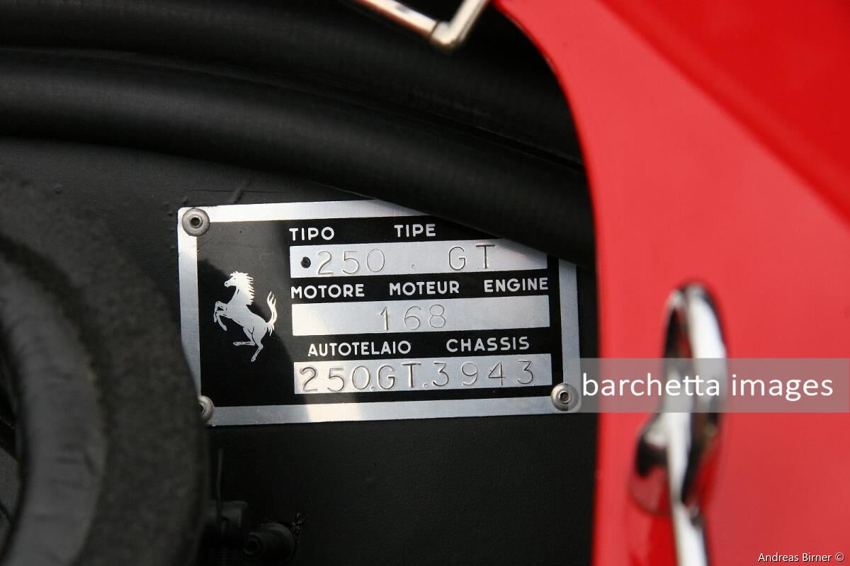 Ferrari 250 GTO 62 s/n 3943GT