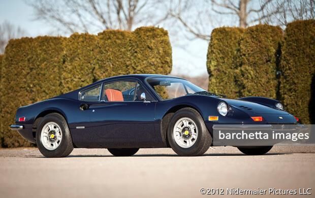 Lot 77 - 1972 Ferrari Dino 246 GT s/n 03496 185,000 - 210,000 Sold 195,000