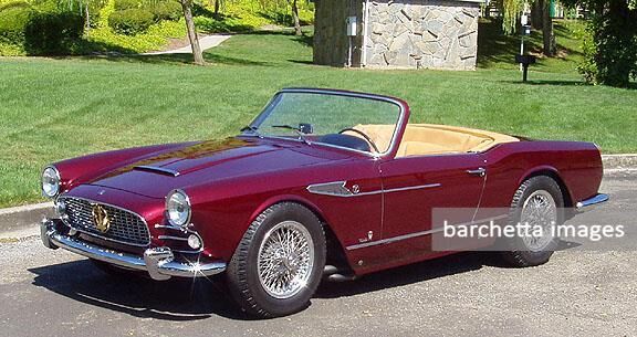 Maserati 3500GT Vignale Spyder s/N 101.505 