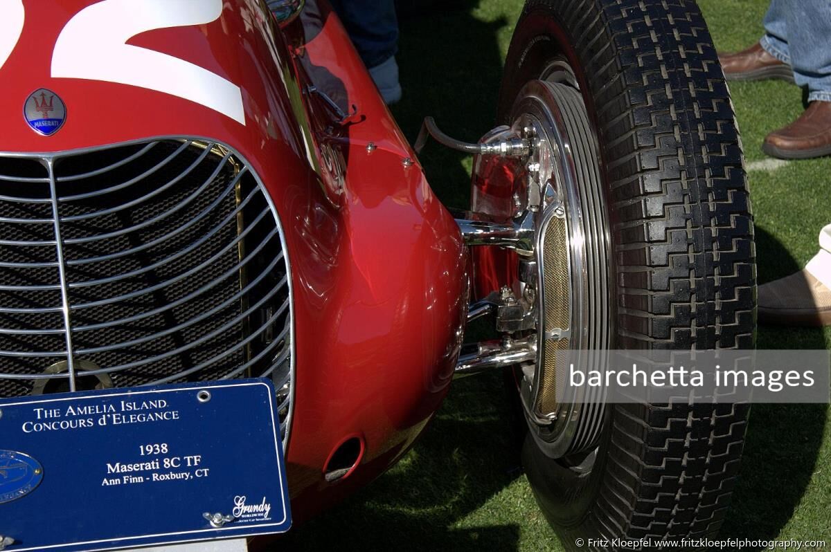 1938 Maserati 8C TF s/n 3031, Ann Finn, Roxbury, CT