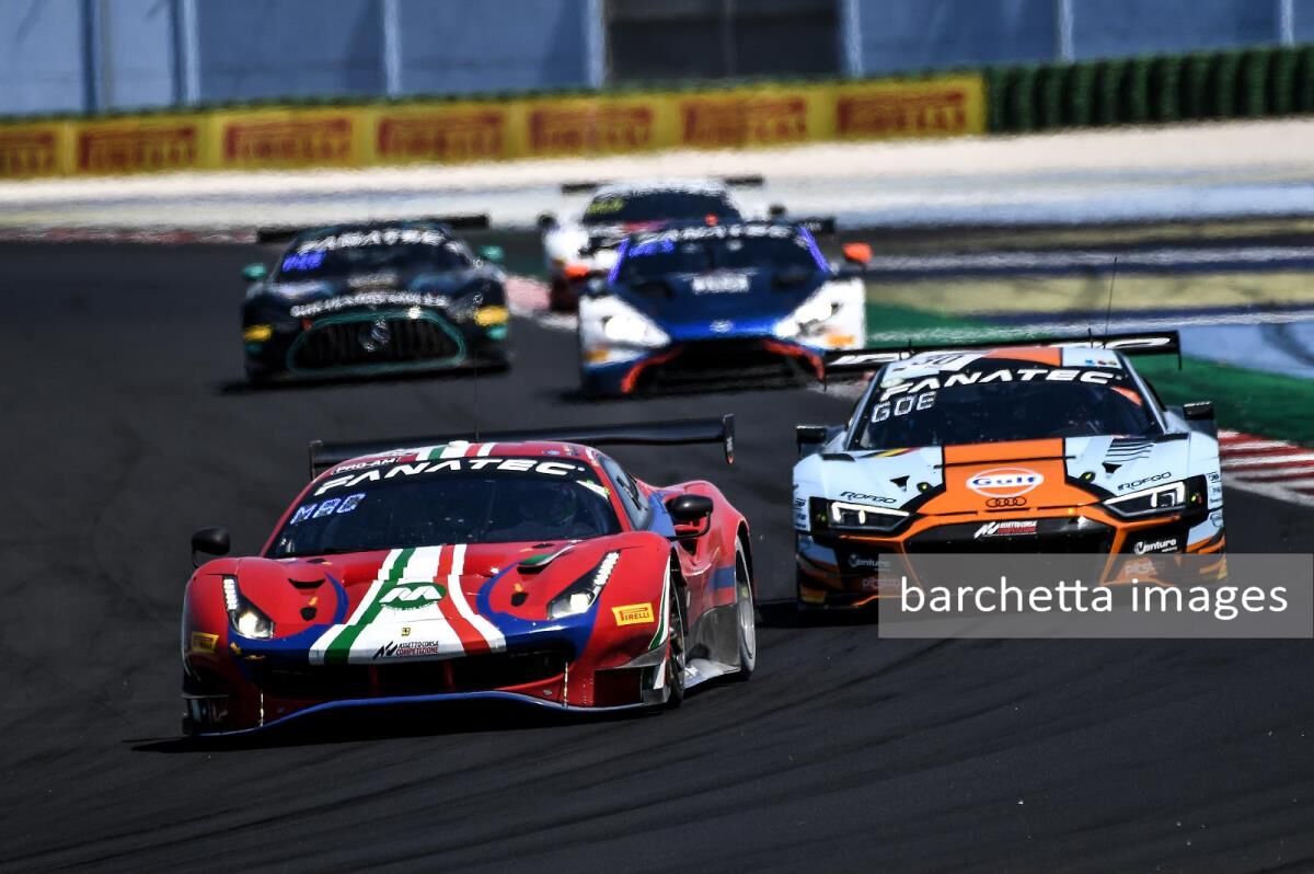 2021/jul/03-04 - race 1 25th OA 4th Pro-Am Cup - race 2 25th OA4th Pro-Am - GT WCE Misano - AF Corse - Louis Machiels, Andrea Bertolini - #52