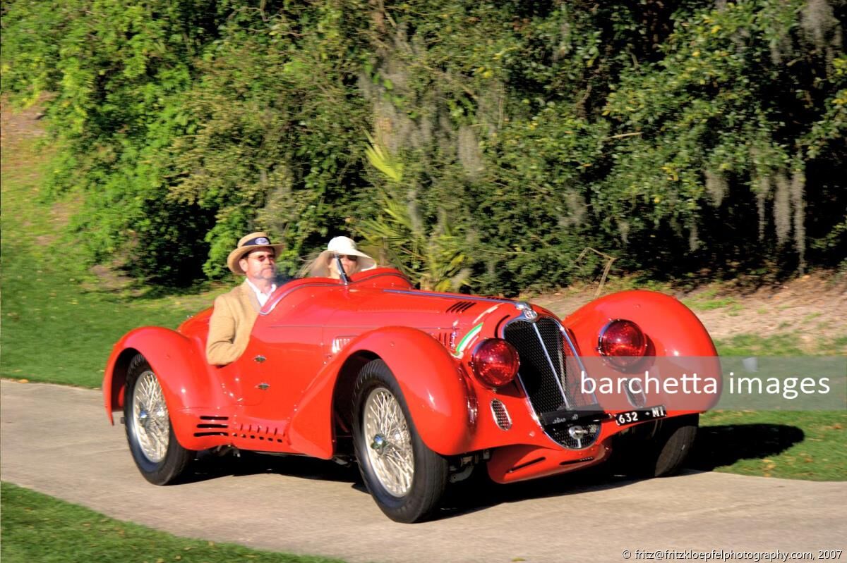 1938 Alfa Romeo 8C 2900 MM - RL - Corporate Awards - The First Coast News Award for the Car with the Most Advanced Styling