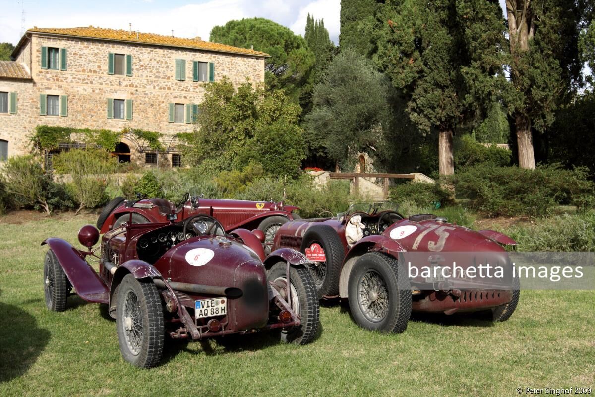 06 Alfa Romeo 8C 2300 Monza sn.2211135;09 Alfa Romeo 8C 2900 A Boticella sn.412006