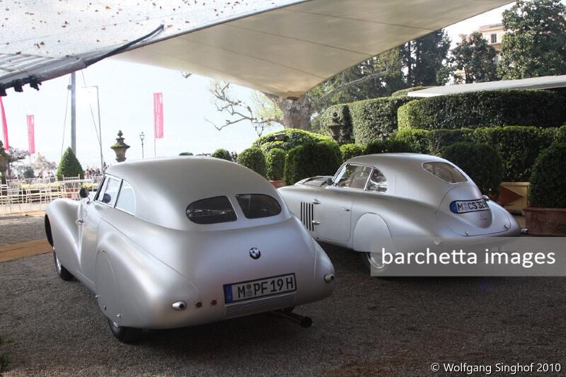BMW 328MM 70th anniversary display
