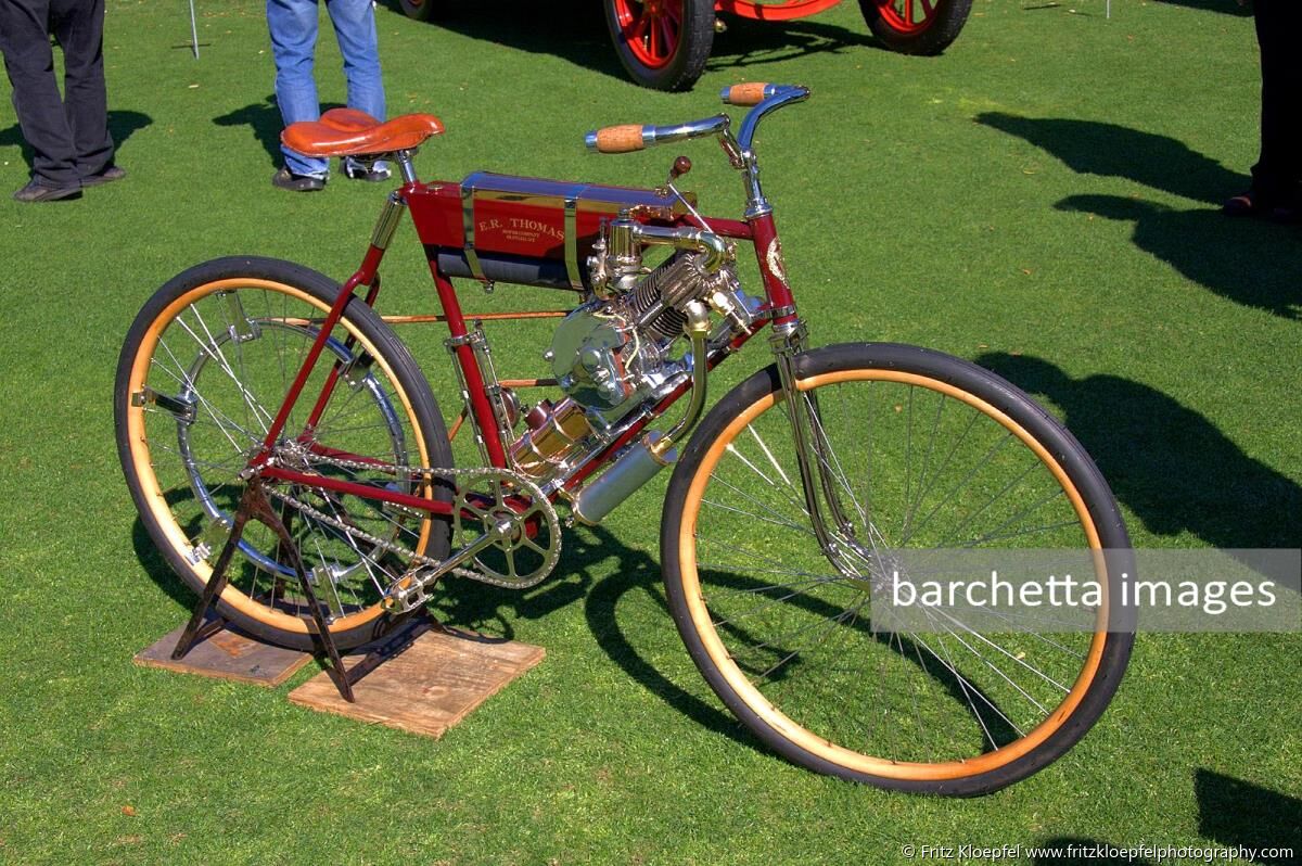 1901 Thomas Auto-Bi Motorcycle, Herb Singe, Hillside, NJ