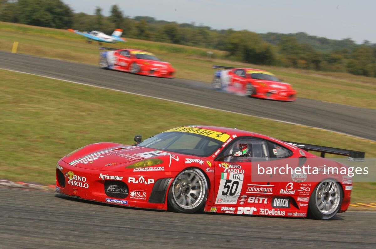 2008/oct/05 - 11th OA 3rd GT2 - FIA GT Nogaro - Toni Vilander (FIN) / Gianmaria Bruni (I) - #50 