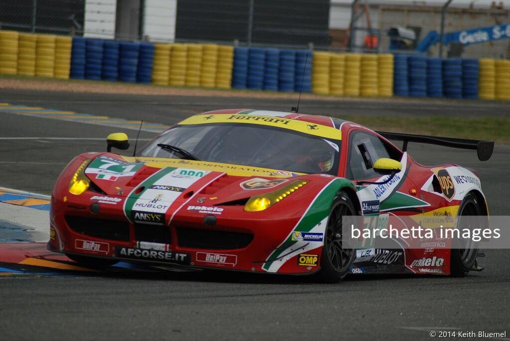 Le Mans Test Day 2014