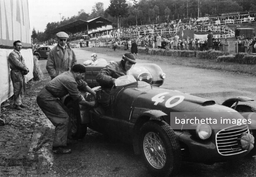 1948/Jul/10–11 – dnf head gasket S2.0 – 24h de Belgique, Spa 24h Spa – Luigi Chinetti / Louis Chiron – #40 