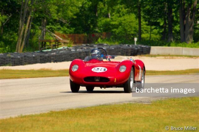 23 Chuck Wegner -  Maserati 200 SI s/n 2423