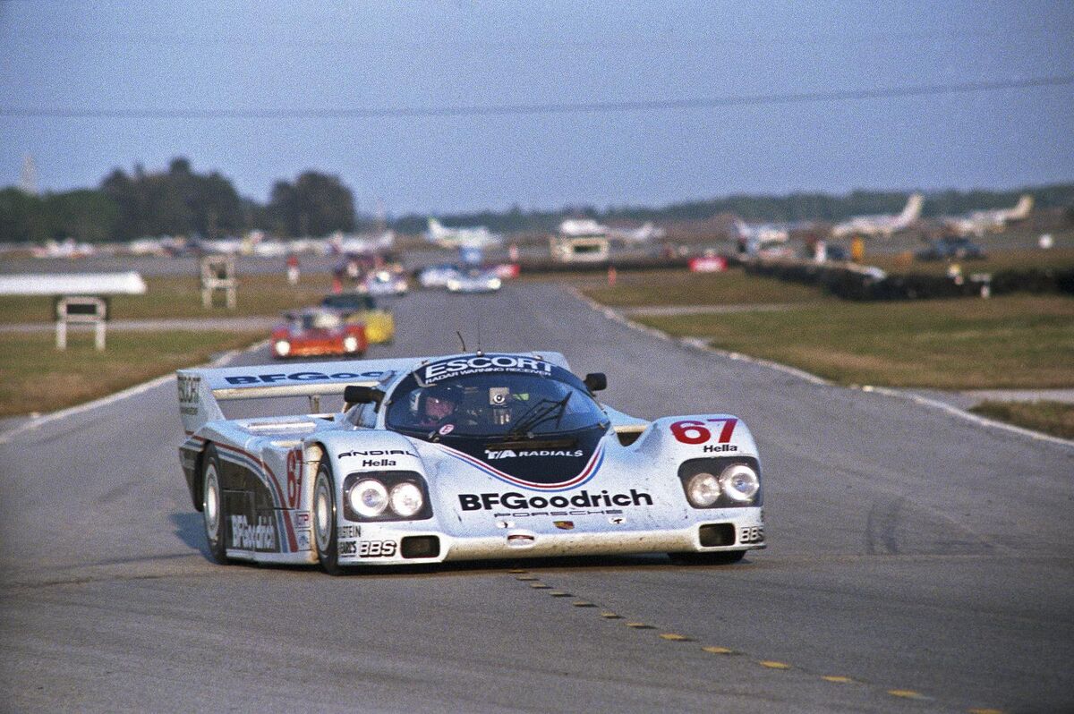 1986/mar/22 - 2nd OA 2nd GTP - 12h Sebring - Porsche 962 s/n 106 - Darin Brassfield (USA) / John Morton (USA) / Jim Busby (USA) - #67 