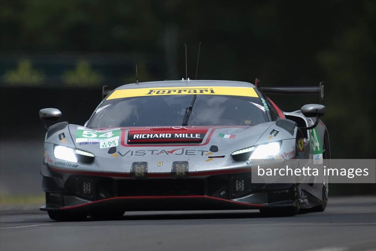 2025/jun/08 - 43rd OA 5th LMGT3 - 24h Le Mans Test Day - T. Flohr / F. Castellacci / D. Rigon - #54