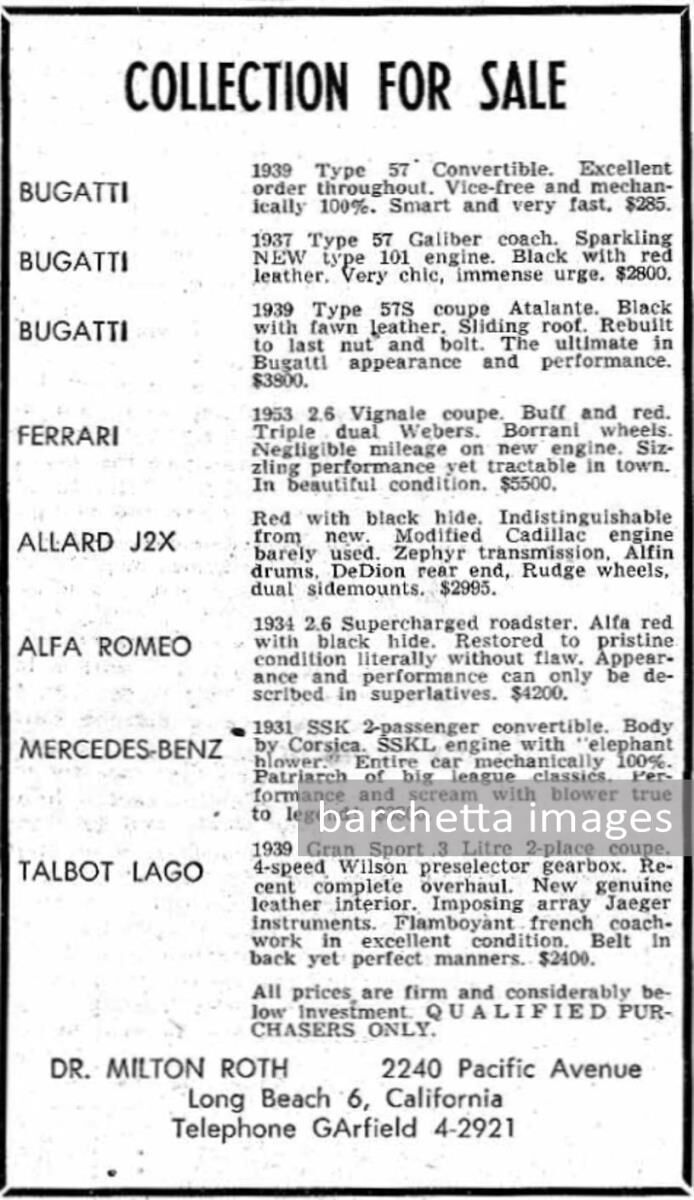 Sales ad 1957 Nov 15