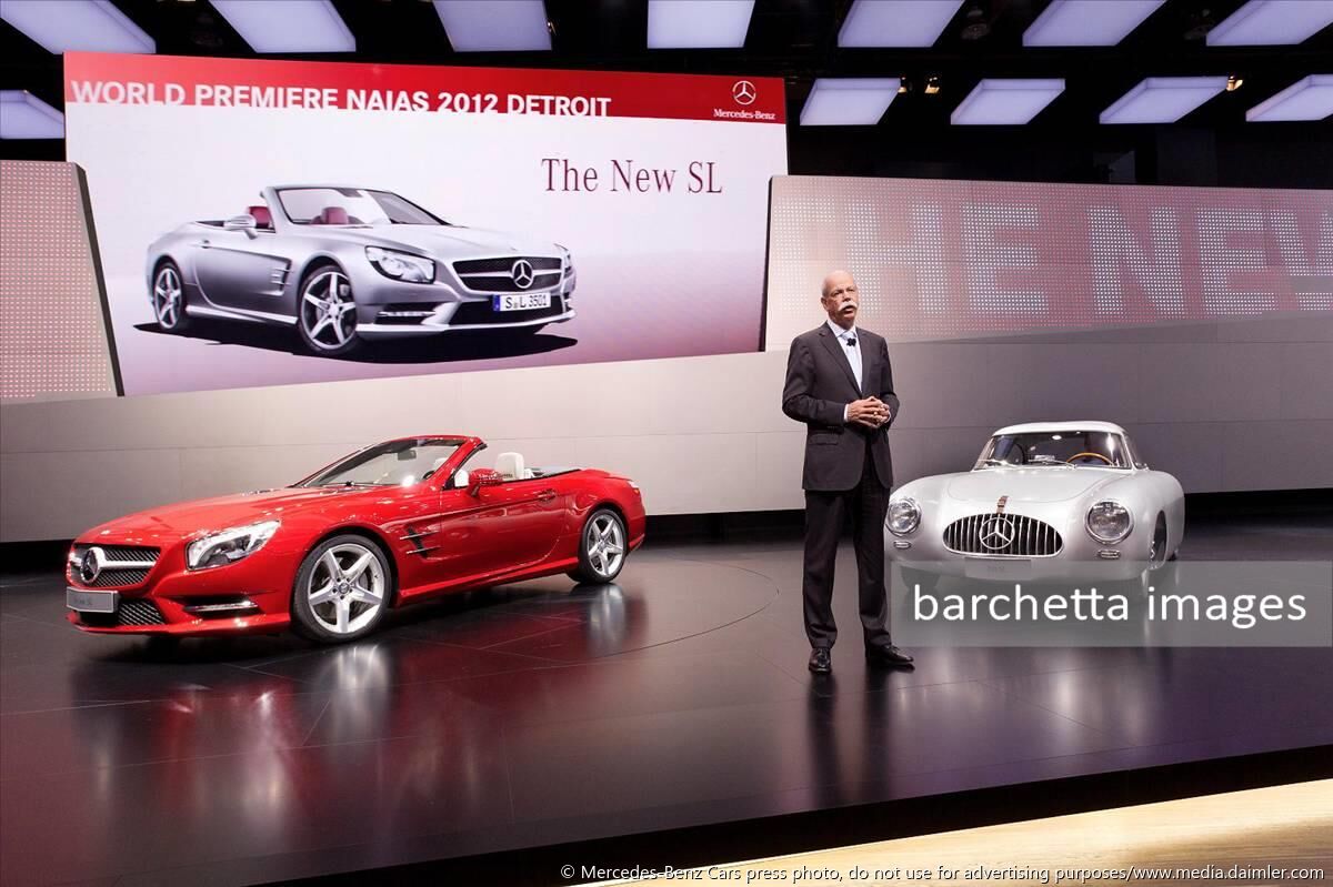 Mercedes-Benz Press Conference at the NAIAS 2012 in Detroit 