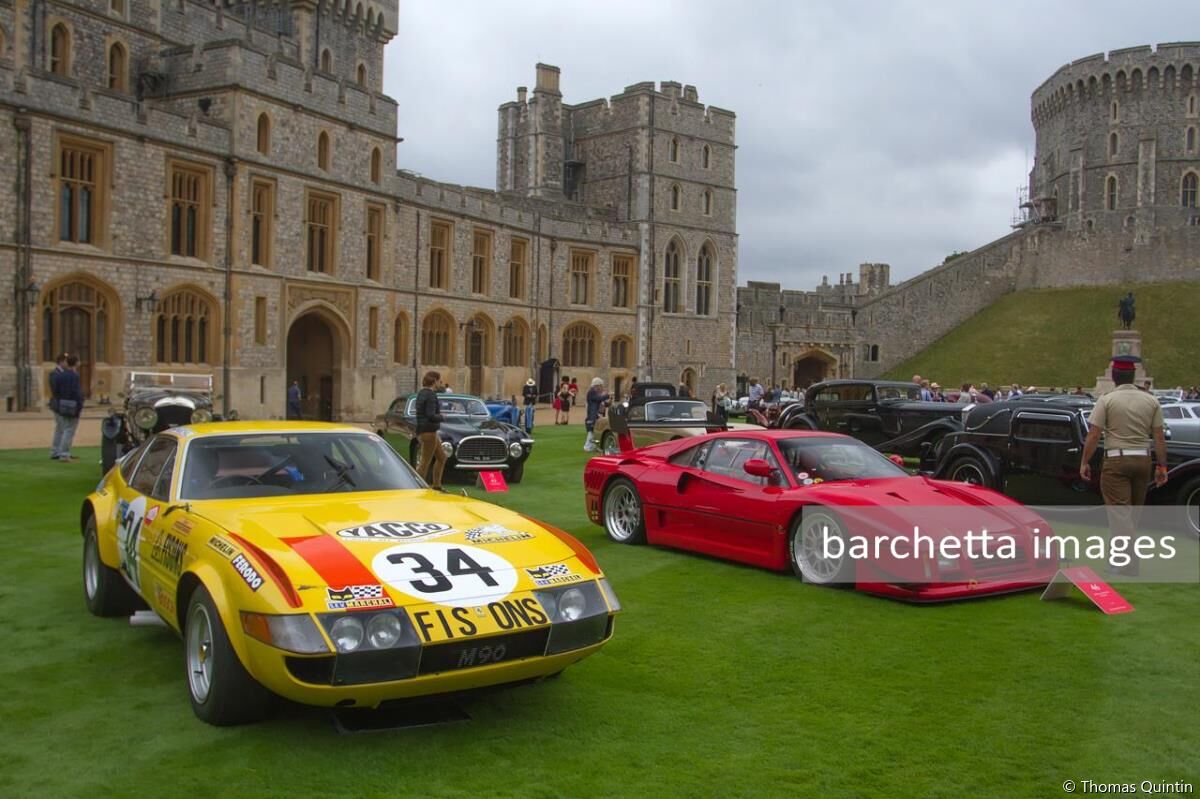 1972 Ferrari 365 GTB/4 Competizione Series III ex-Ecurie Francorchamps s/n 16425;1988 Ferrari 288 GTO Evoluzione s/n 79887