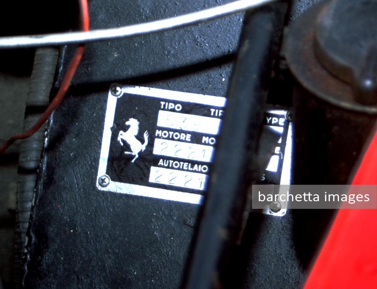 Ferrari 250 GT SWB Berlinetta s/n 2221GT