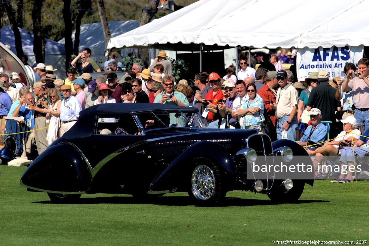 1936 Delahaye 135 Competition Figoni et Falaschi D - Ken & Ann Smith - Amelia Awards - Delahaye