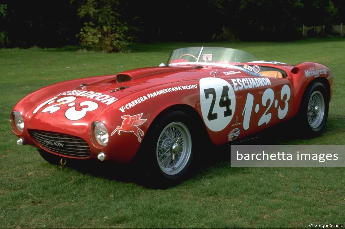 Ferrari 375 MM PF Spyder s/n 0376AM