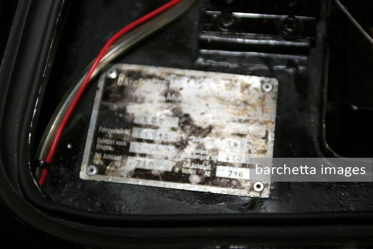 BMW 507 Roadster S1 s/n 70015