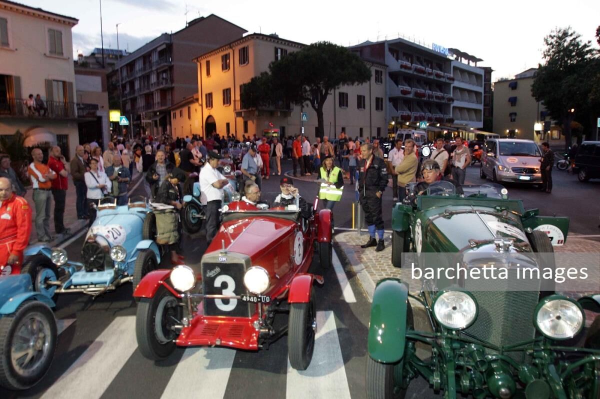 Desenzano: lungolago, il passaggio della 80a Mille Miglia (Ph. Marco Lucini/Eden) 