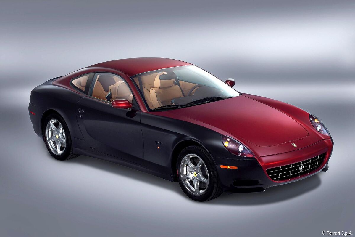 Ferrari 612 Scaglietti РіРѕР»СѓР±РѕР№