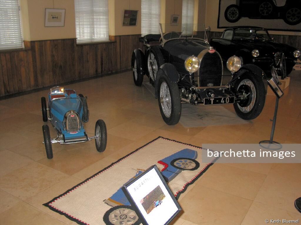 1927 Bugatti Type 52 child's car & 1926 Type 40