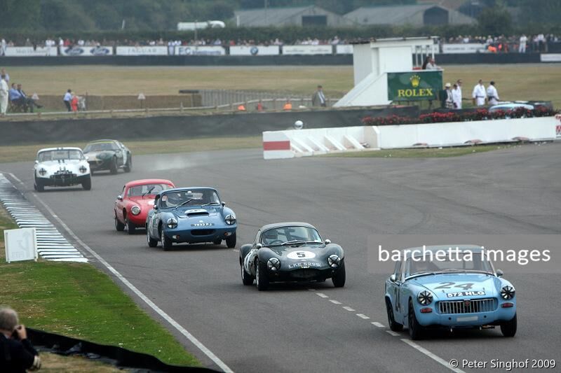 24 MG Midget Julius Thurgood;05 Ginetta G4 Richard Dean