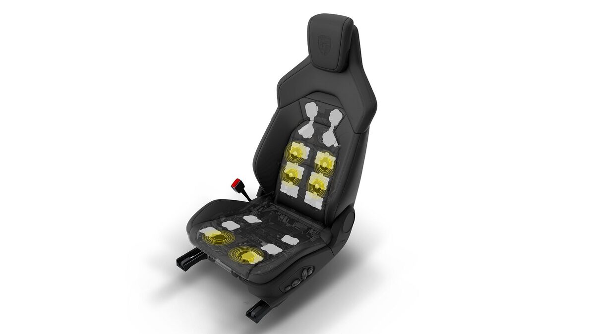 Massage function including 4D audio