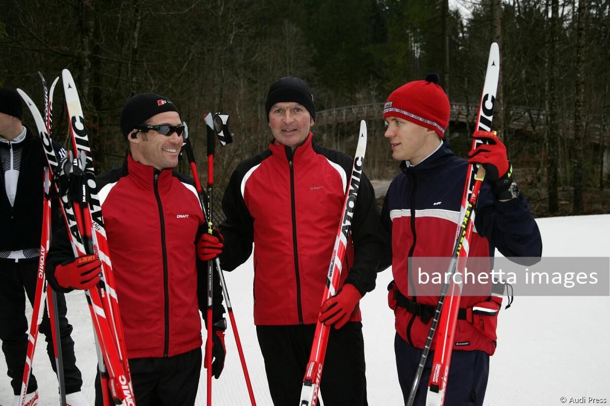 Tom Kristensen, Harry Unflath, Mattias Ekström