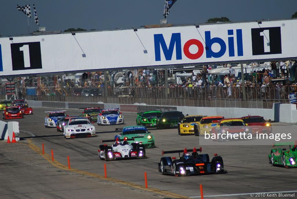The 12 Hours of Sebring gets underway;12h Sebring 2010