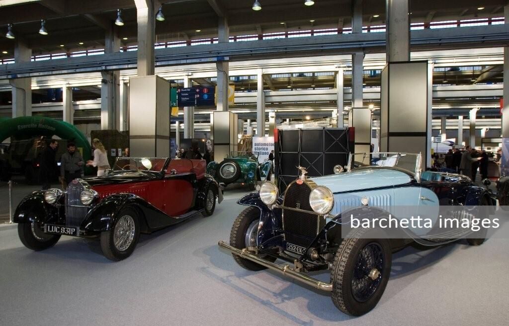 Le Bugatti ad Automotoretrò 2009