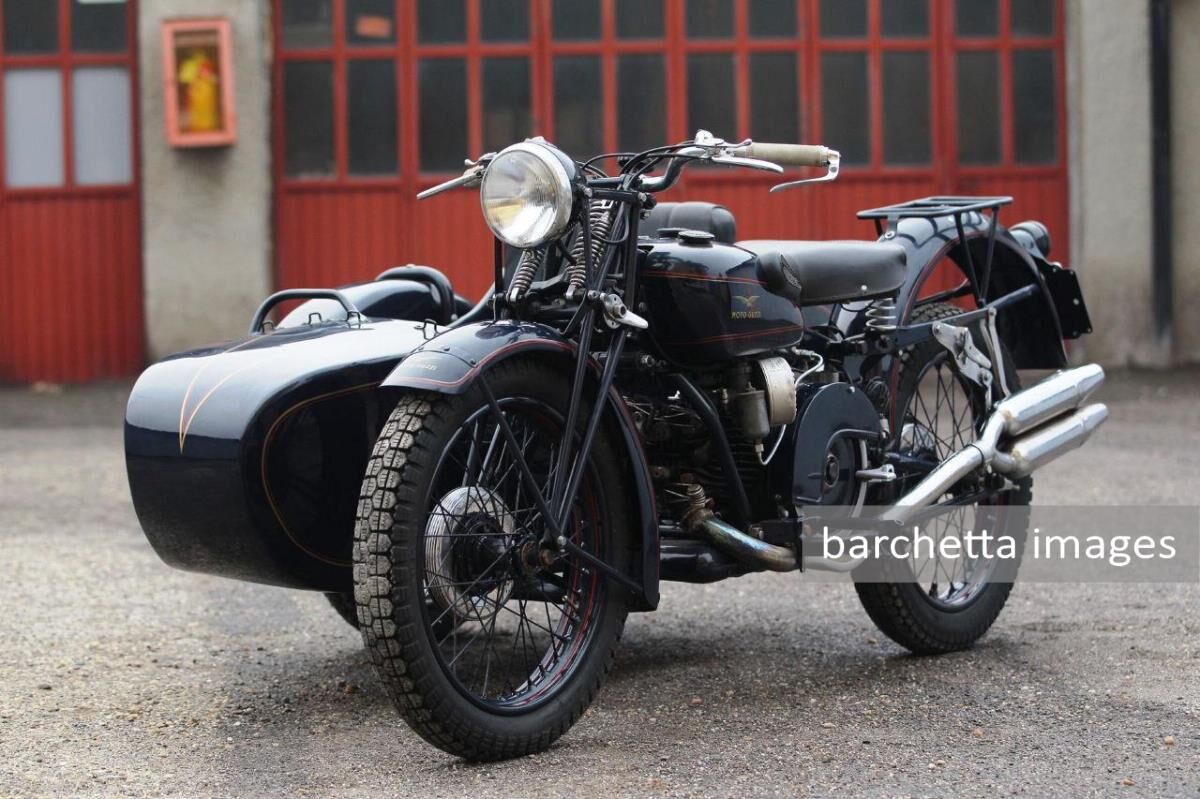 215 1945 Moto Guzzi Alce 500 side-car s/n 68679 Est. €10,000 - 15,000 (NR)
