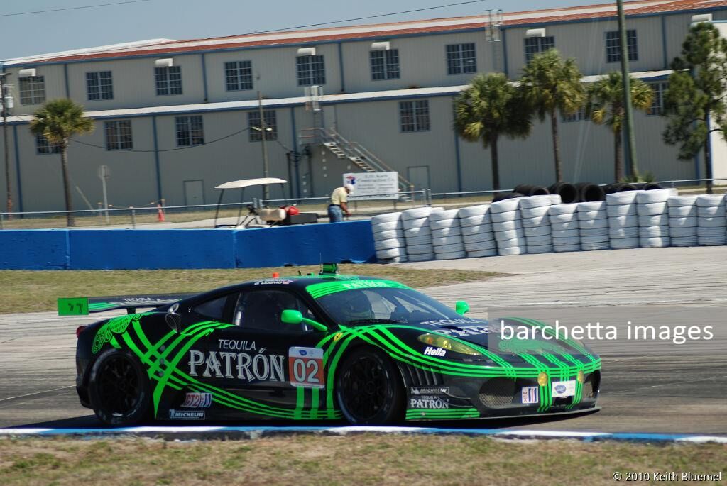 02 GT2 Ferrari 430 GT s/n 2620 Brown/Cosmo/Barbosa;12h Sebring 2010