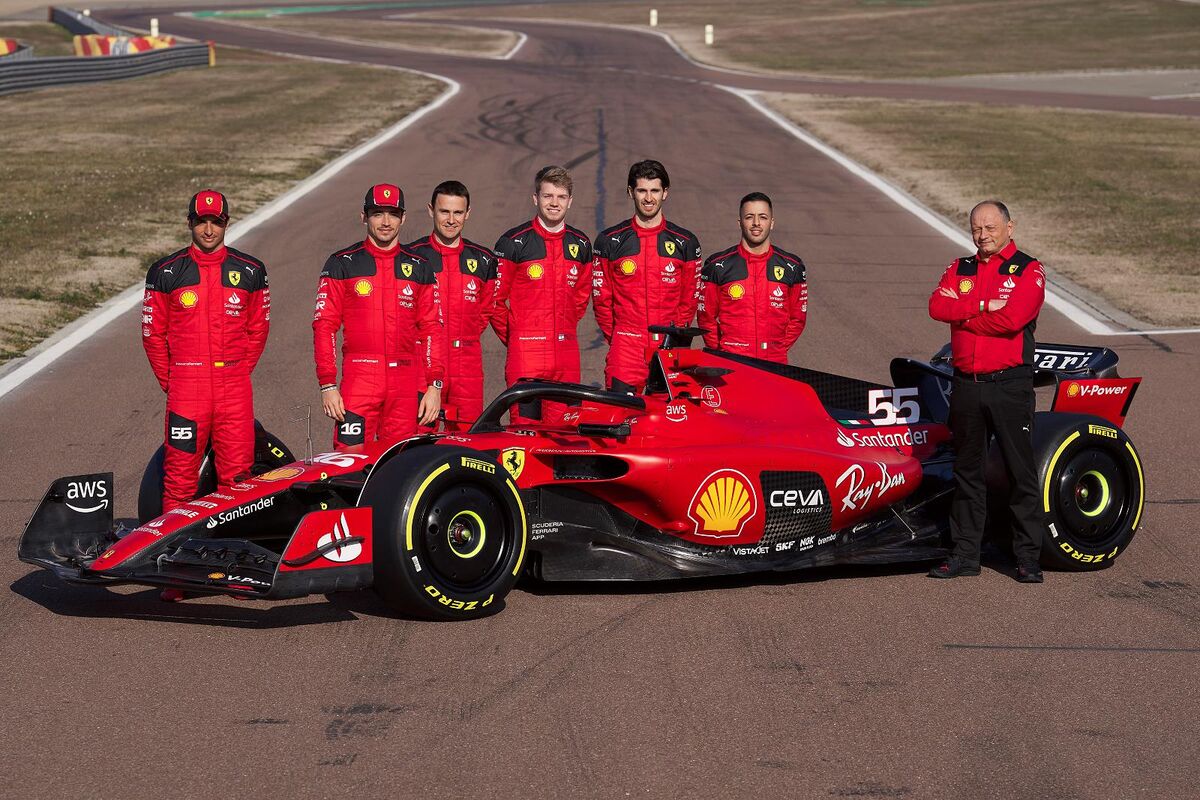 ... Ferrari SF-23 Launch and First Laps at Fiorano