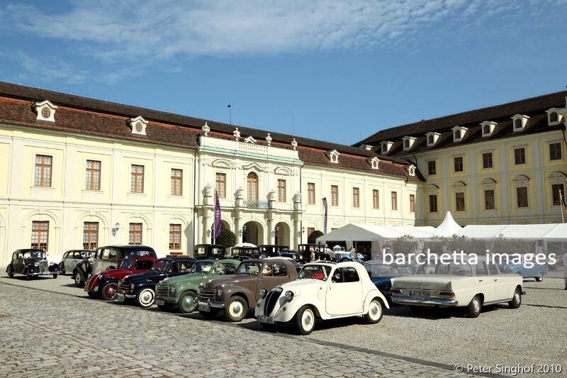 Fiat Topolinos at the Festival of Classic Cars