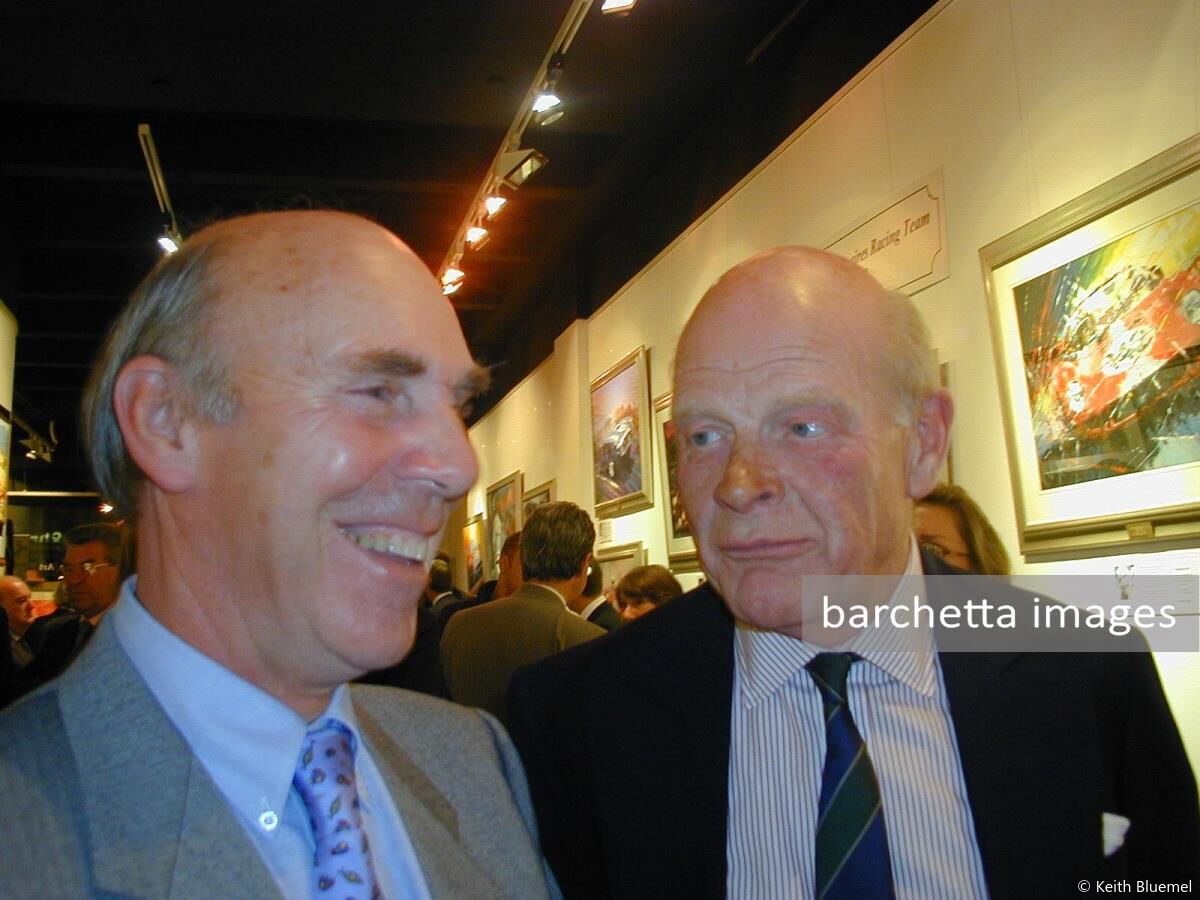Richard Attwood (left) and Mike Salmon