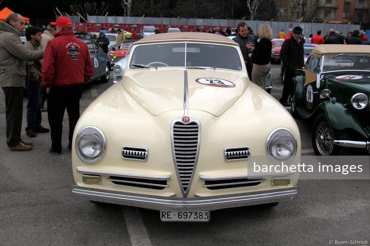 023 2°  Digrandi Carlo Winey-Digrandi Lisa ALFA ROMEO 6C 2500 s/n 915.464 1947 UK